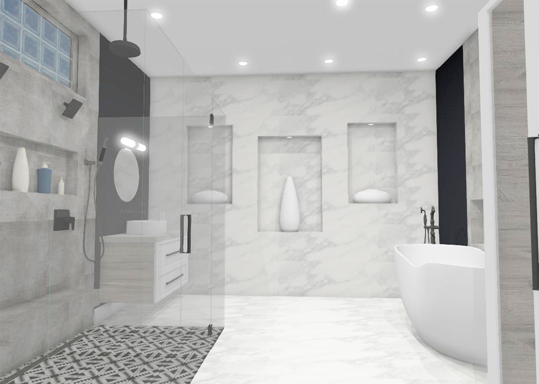 3D Bathroom Design