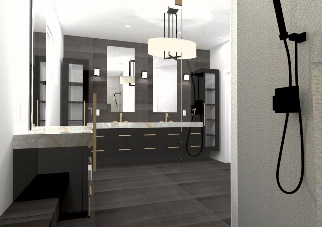 3D Modern Bathroom Design